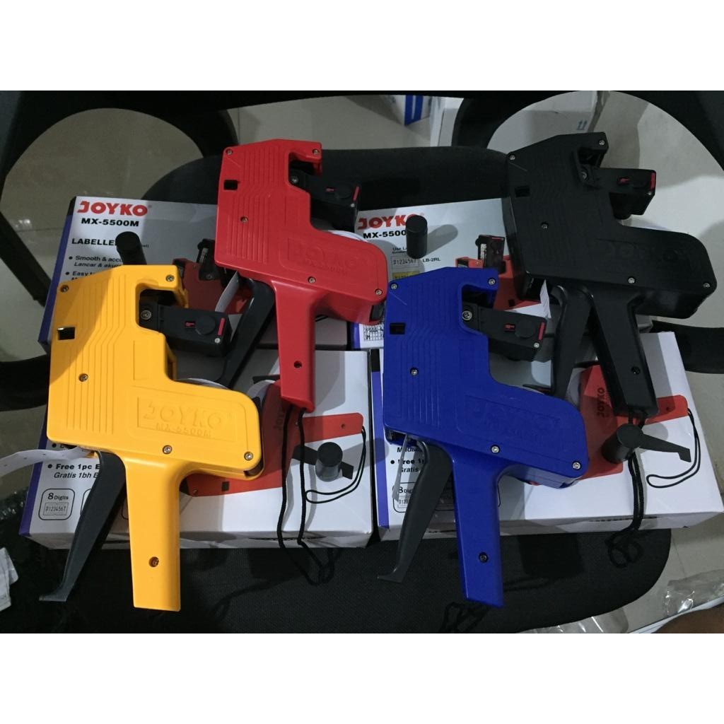 

Joyko Price Labeller / Alat label harga MX-5500M (8 Digits)