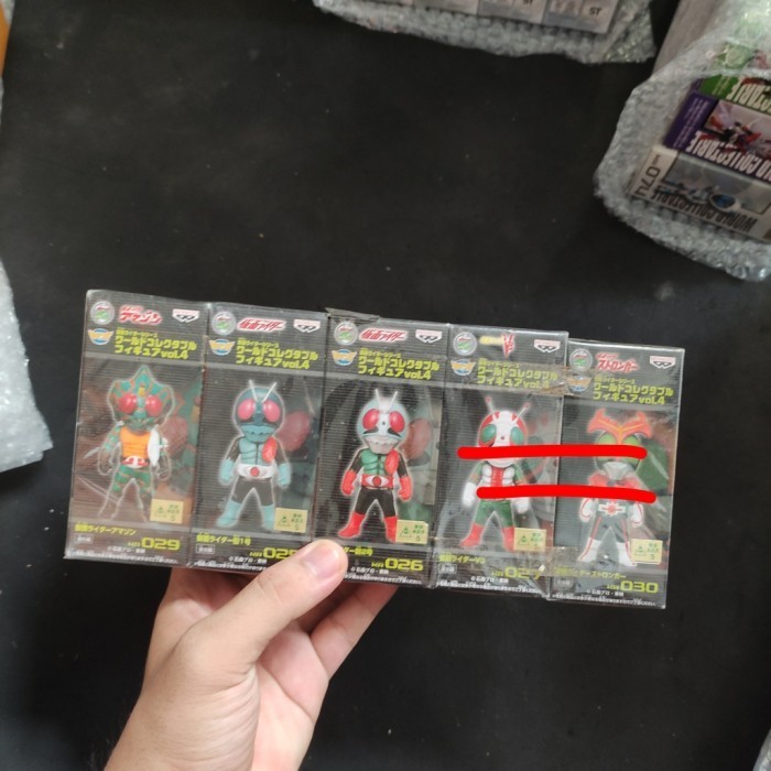 wcf kamen rider amazon ichigo nigo showa - amazon