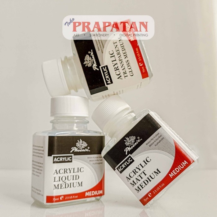 

Phoenix Acrylic Medium 75ml | Medium Cat Akrilik - Liquid