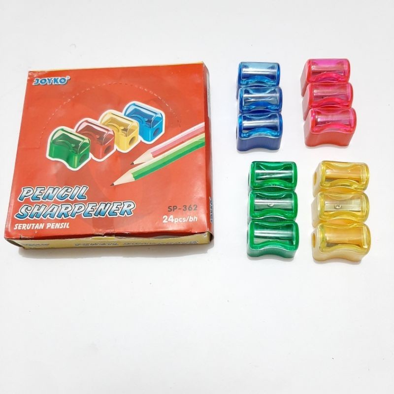 

Kekuatan Rautan Pensil Melepaskan Potensi Artistik Anda - RAUTAN / SERUTAN PENSIL SHARPENER MERK JOYKO SP-362 MANUAL