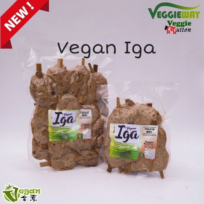 

Veggieway Iga Vegan 400g Alternatif Sehat untuk Pecinta Daging!