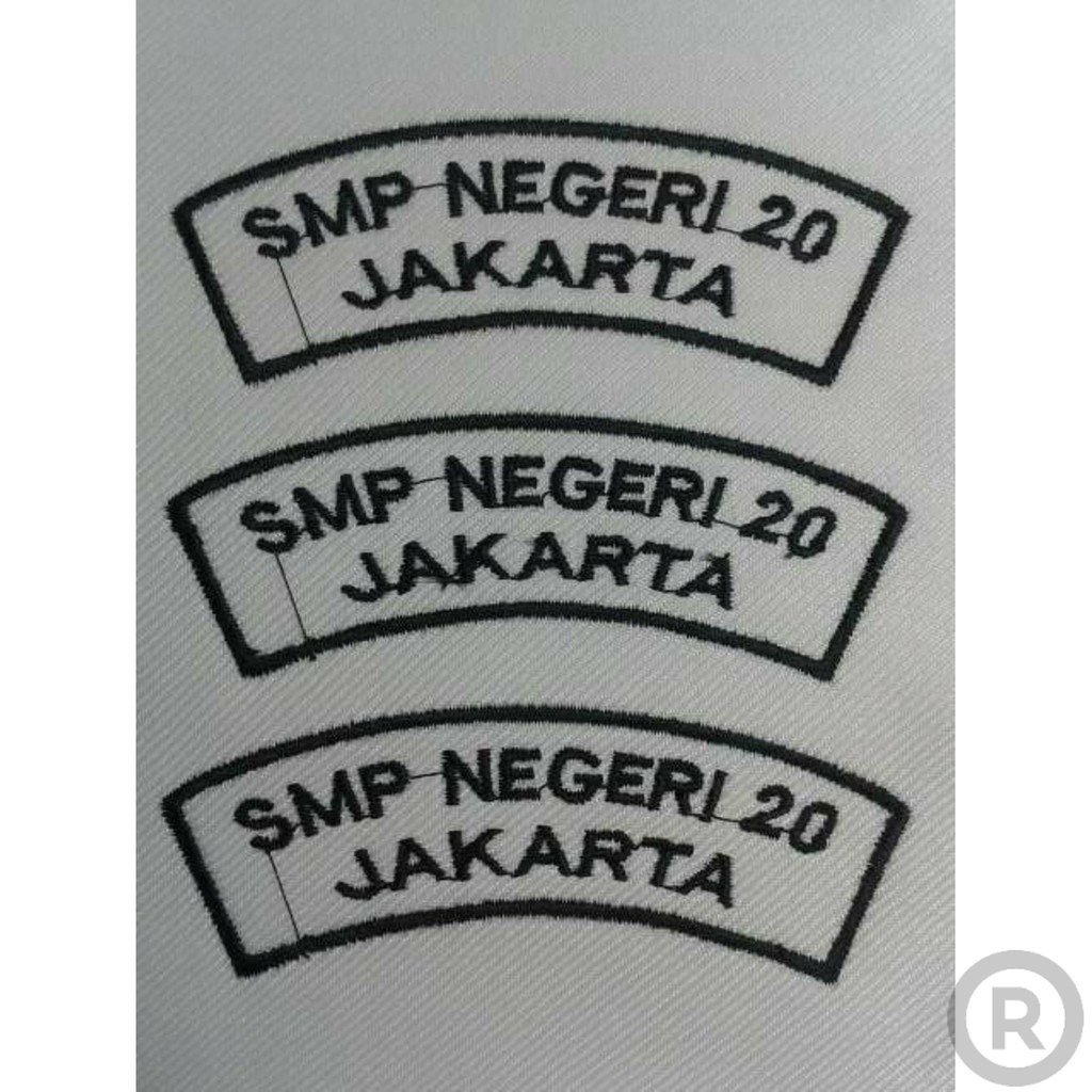 

Bordir BORDIR BET NAMA BED NAMA SEKOLAH Bordir Nama Custom bordir bordir