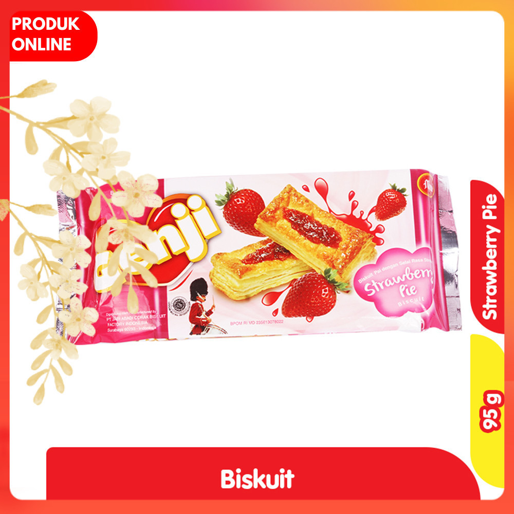 

Monde Genji Biskuit Strawberry Pie 95 g