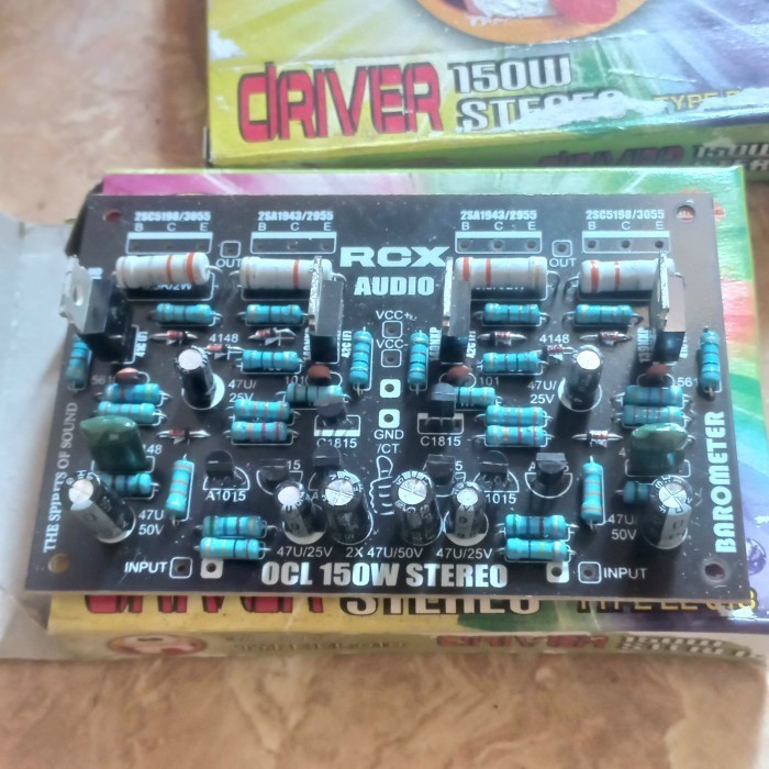 kit driver ocl 150w stereo power amplifier 300w 300 watt 150  streo 150watt Fajar elektro 2
