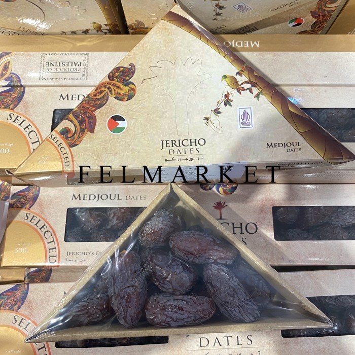 

Kurma Medjoul Dates Jericho 250 Grm / Kurma Medjool Jericho / Box