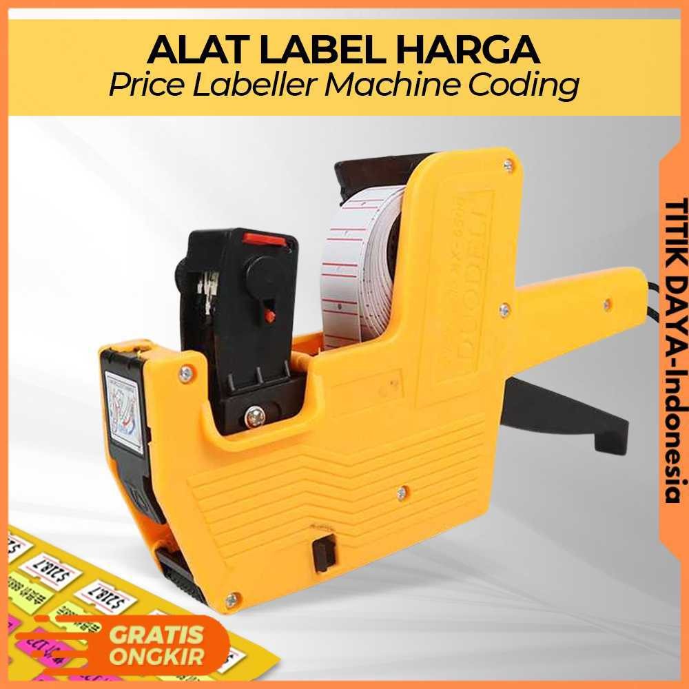 

DUODELI Alat Label Harga Price Labeller Machine Coding - MX-5500 [TITIKDAYA]