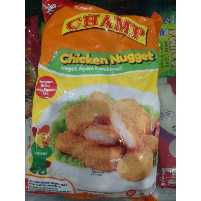 

nugget chicken CHAMP 900 gram