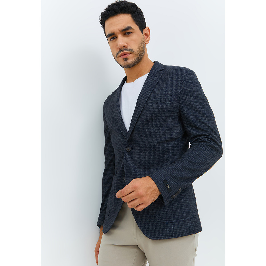 Jobb Sisley-T2 Jas Pria Slim Fit Navy