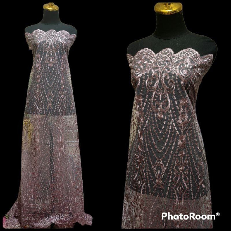 Bakal Kain Kebaya Brokat Tile Elisab