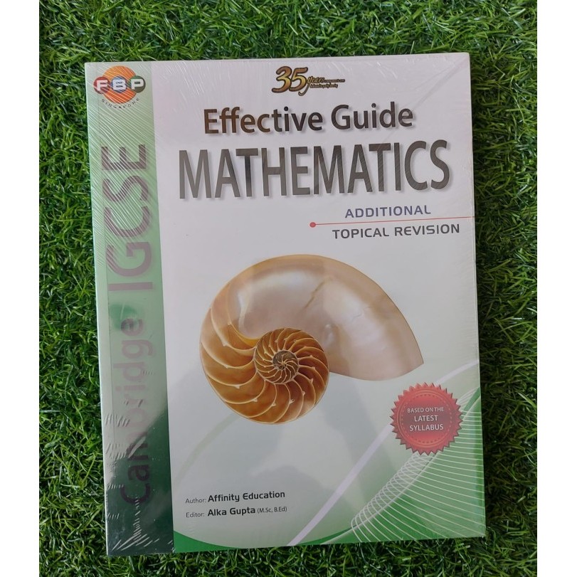 

Cambridge IGCSE Effective Guide - Additional