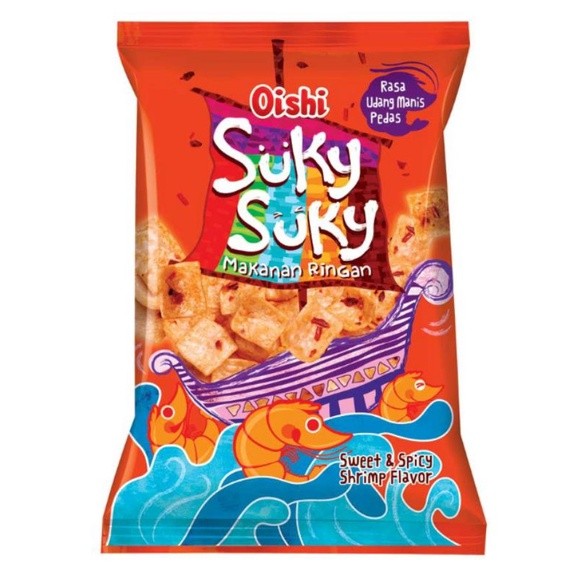 

oishi suky suky udang manis pedas 60gr