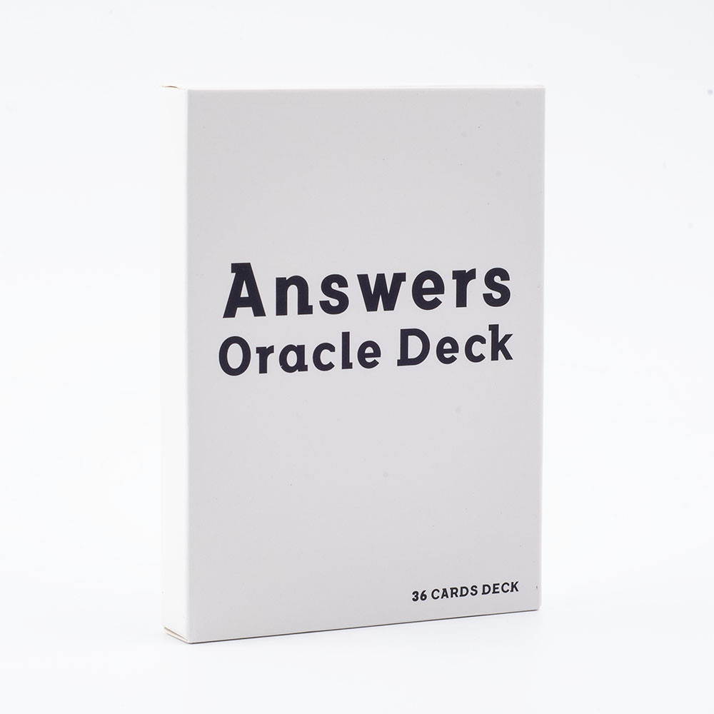 

Answers Oracle Deck 36 Cards Messages Keywords and Meanings Family Gathering Divination Deck Tarot Board Playing Game Cards