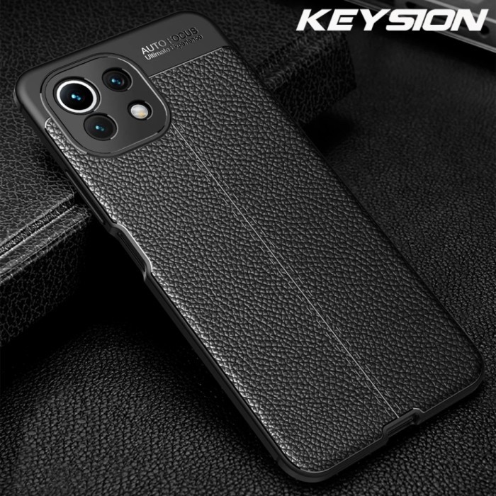 CASE XIAOMI MI 11 LITE MI11 LITE AUTOFOCUS CARBON LEATHER ORIGINAL #SNWAUKL