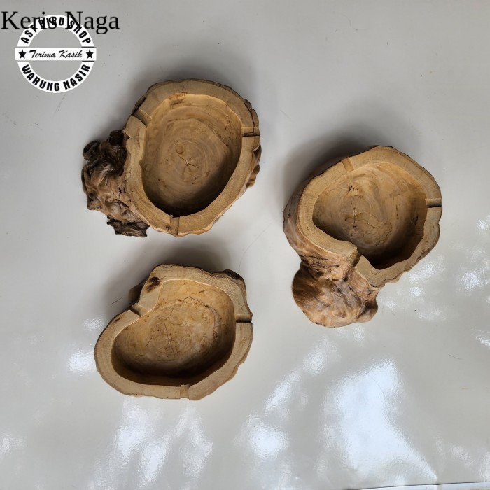 Asbak kayu kopi wood coffe LS2