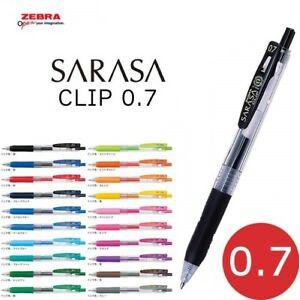 

BOLPEN GEL SARASA ZEBRA 0.7 TINTA WARNA