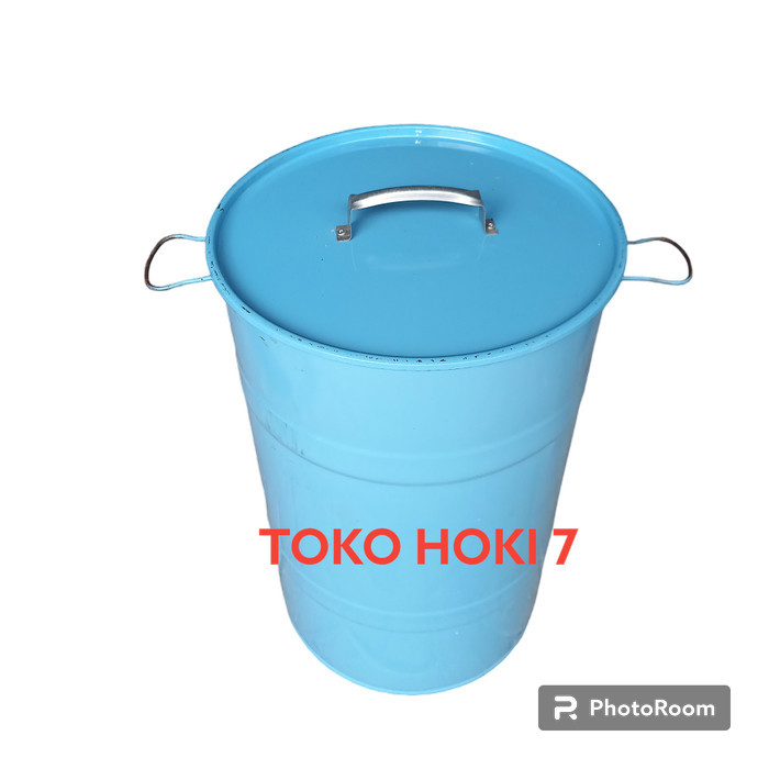 Drum Sampah/Tong Sampah/Kaleng/Tong Besi/Tempat Sampah Kap.60Ltr Murah miyokaid