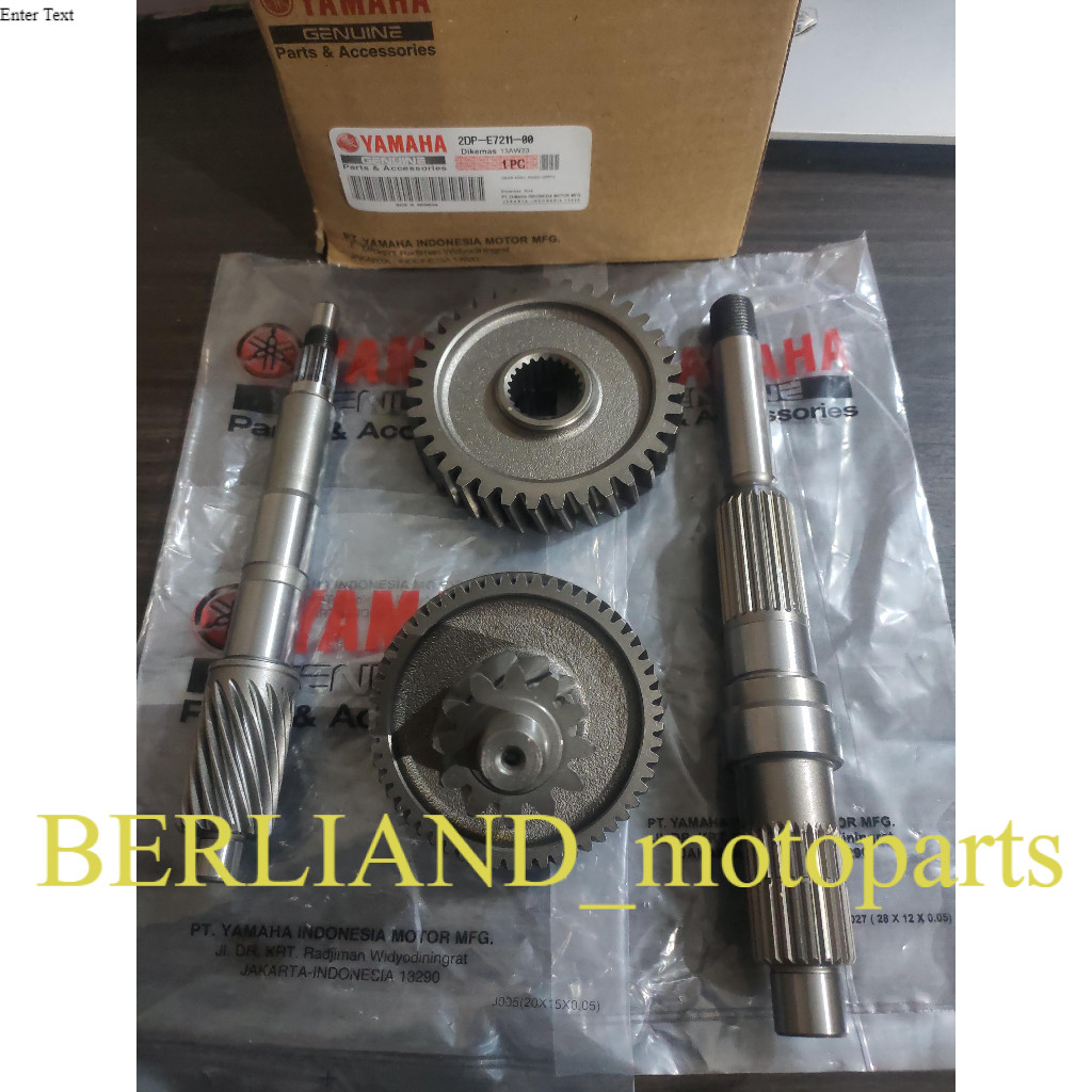 GIGI RASIO YAMAHA NMAX 2DP GIGI GARDAN NMAX OLD/LAMA ,GEAR RASIO NMAX
