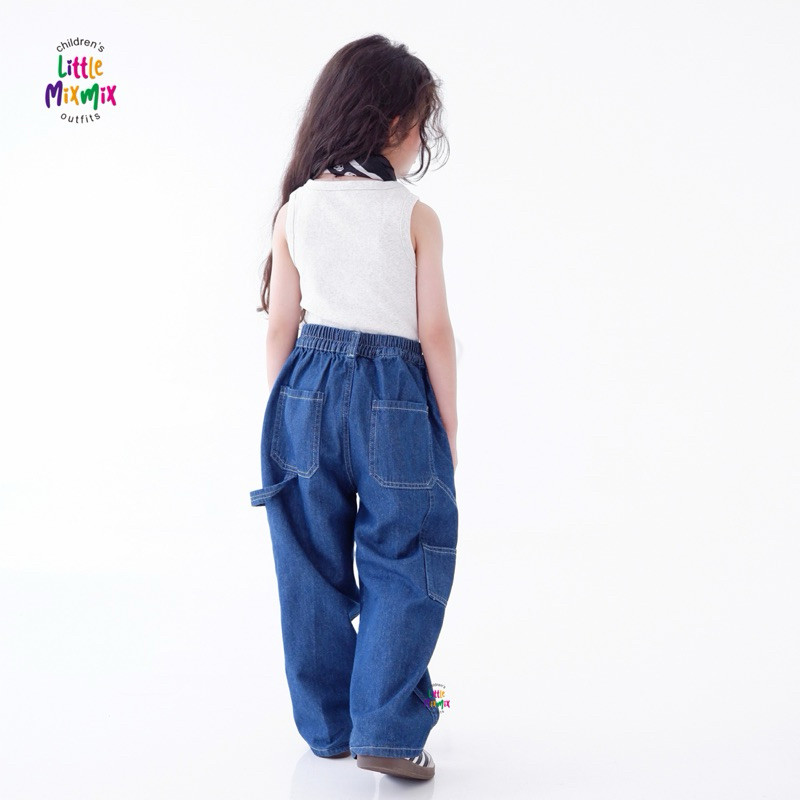 SR56YI Mixmix CARPENTER - Celana Jeans Anak Skena Unisex 2 - 9 tahun