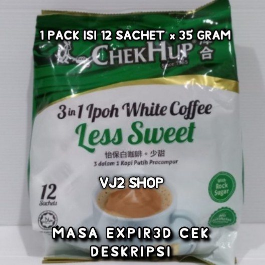 

Best Chek Hup Ipoh 3in1 White Coffee Less Sweet Chekhup Ipoh Less Sweet