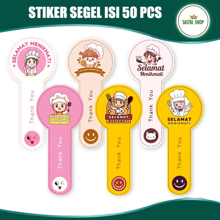 

JDM Project - Stiker Segel Kemasan Selamat Menikmati isi 72 pcs Murah!