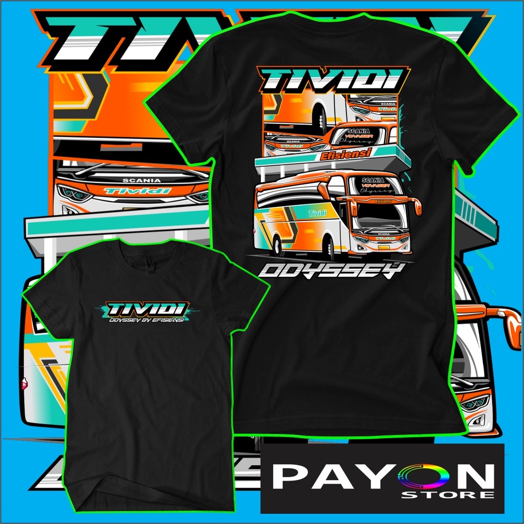 KAOS BIS TIVIDI JETBUS 3 VOYAGER SCANIA BISA COD