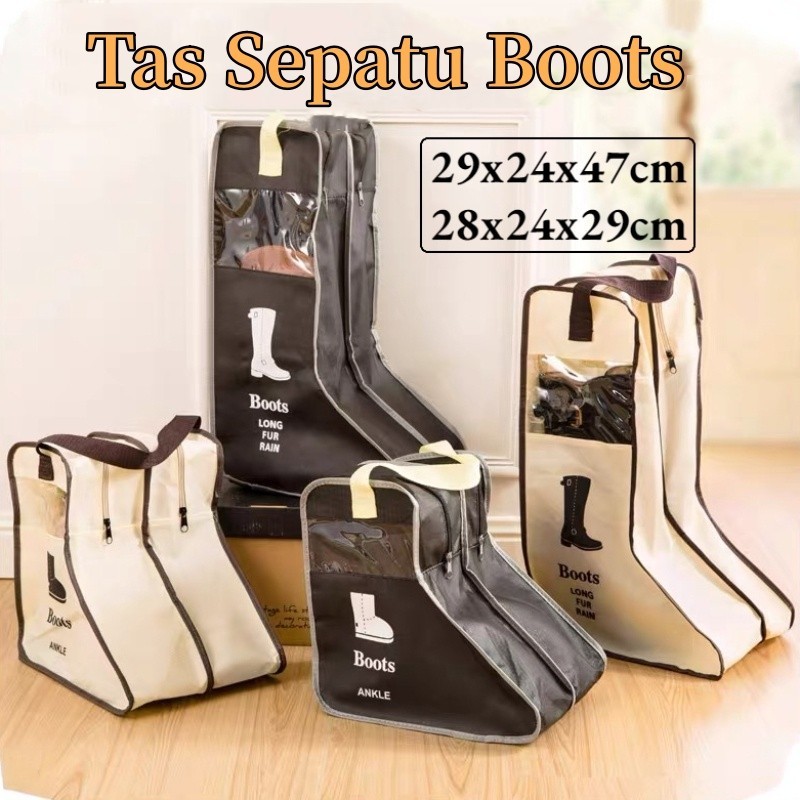 Tas Sepatu Boots /Tas Penyimpanan Sepatu/Boots Storage Short Ankle/Tas Penyimpanan Boot Tahan Air/Ta