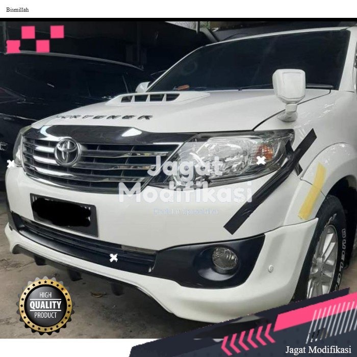 Paket Upgrade Bodykit FORTUNER 2011-2014 PLUS SPOILER Premium Product
