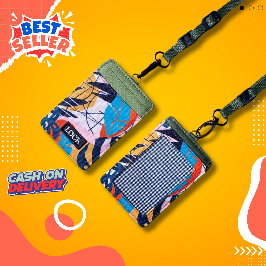 

ID Card Holder Lanyard Name Tag Id Cardholder Gantung Leher Motif PS33