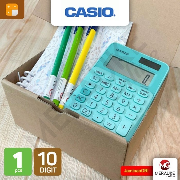 

Calculator CASIO MS-7UC Colorful - Yellow Green