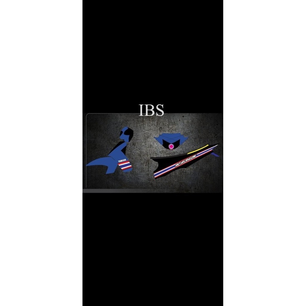 stiker striping variasi vega r new latin spark nano POLET PLISIR