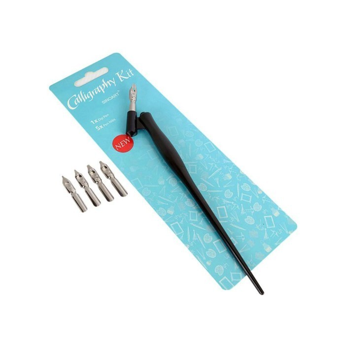 

PROMO!! -SINOART Calligraphy Kit (Pen Holder with Nib Set)