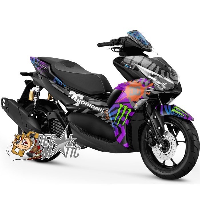 Decal Aerox Full body Yamaha Aerox 155 NVX OLD 2016 2017 2018 2019 2021 Stiker Motor NEW Aerox VVA 2