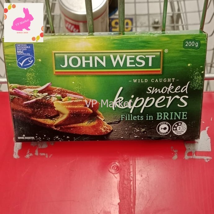 

John west kippers fillets in brine 200gr