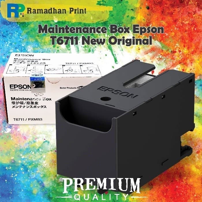 MAINTENANCE BOX EPSON T7611 / T761100 L1455 WF3521 WF3011 WF7611 T6711 Kotak Pemeliharaan WF7611