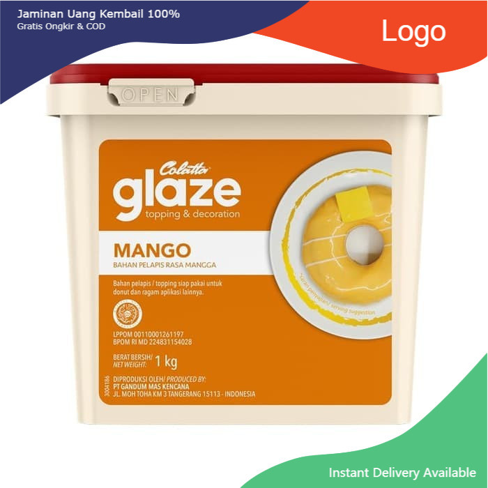 

Glaze Mango Colatta / Glaze Donut Mangga - REPACK