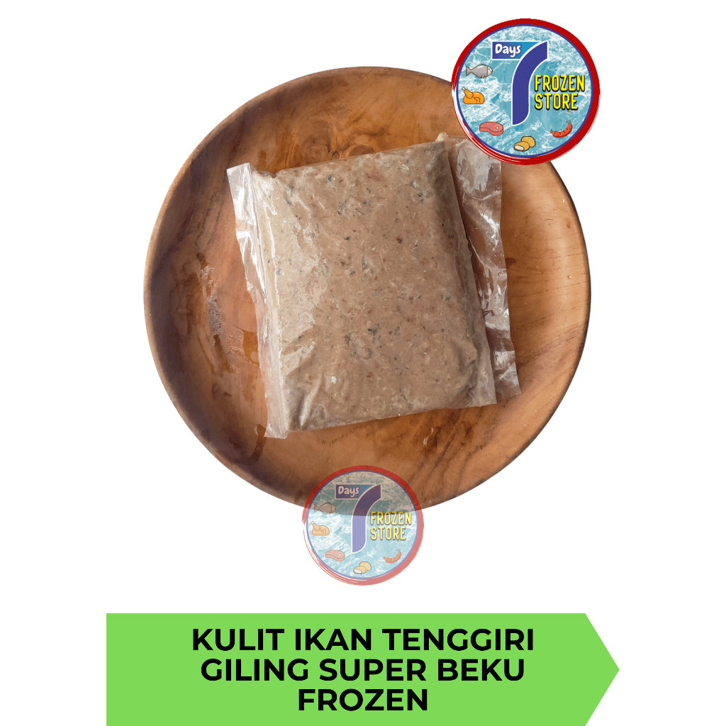 

RB Kulit Ikan Tenggiri Giling Super Beku 100% Halal