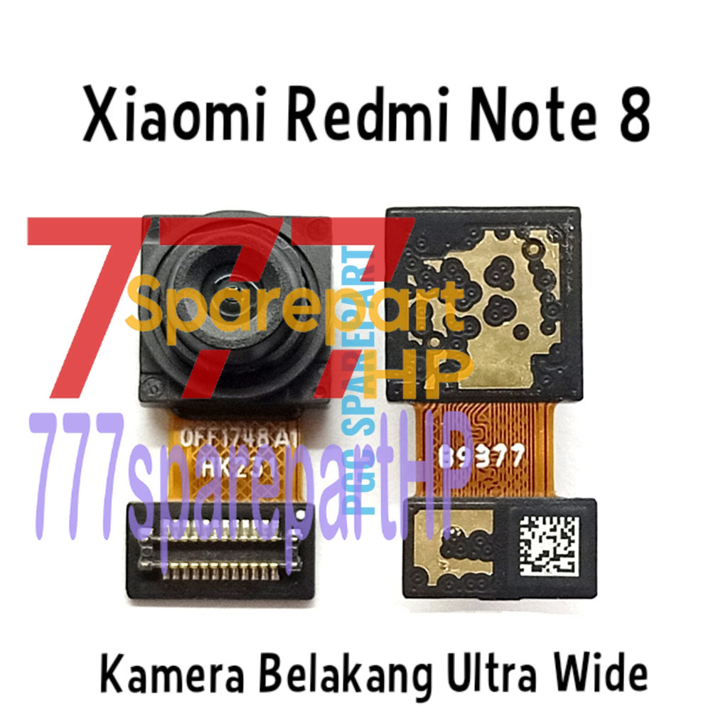 Original Kamera Belakang Ultra Wide Camera Xiaomi Redmi Note 8 - UltraWide Hasil Lebih Lebar - 777sp