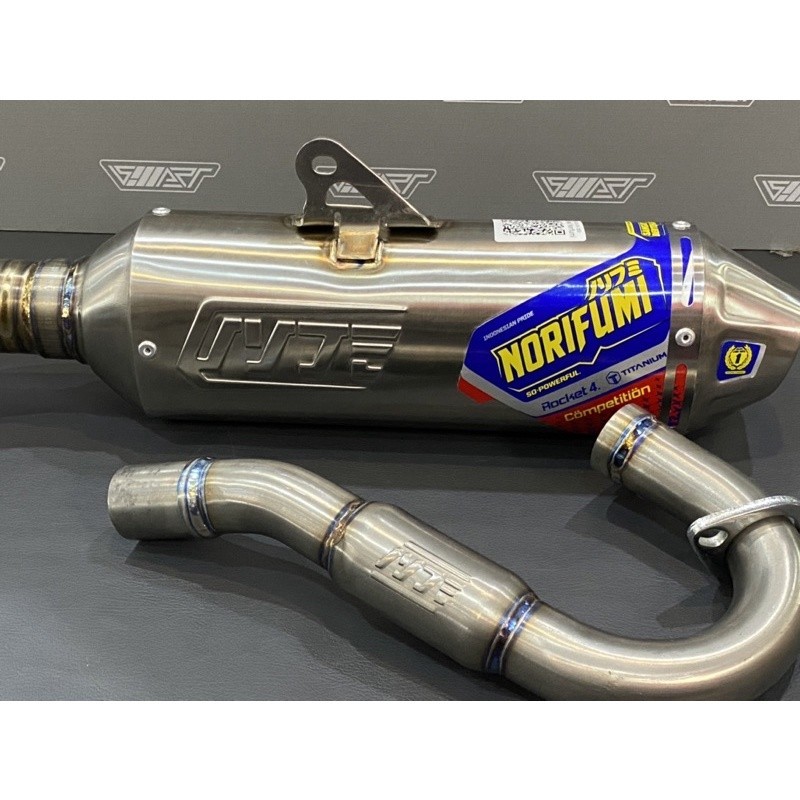 JK NORIFUMI ROCKET 4 TITANIUM BORE UP KLX 150 / CRF 150 / NORIFUMI ROCKET 4 BORE UP TITANIUM CRF DAN