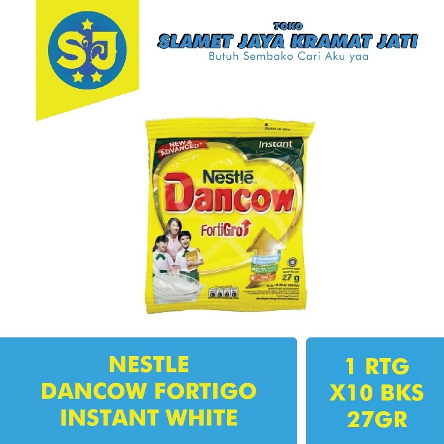 

1 Renceng Dancow Fortigro Full Cream 10 Sachet 27 Gr