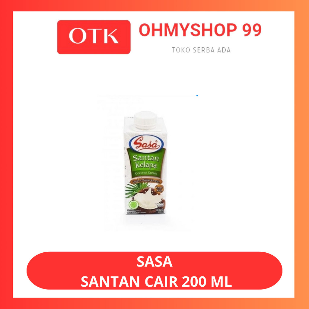 

Sasa Santan Cair 200ml