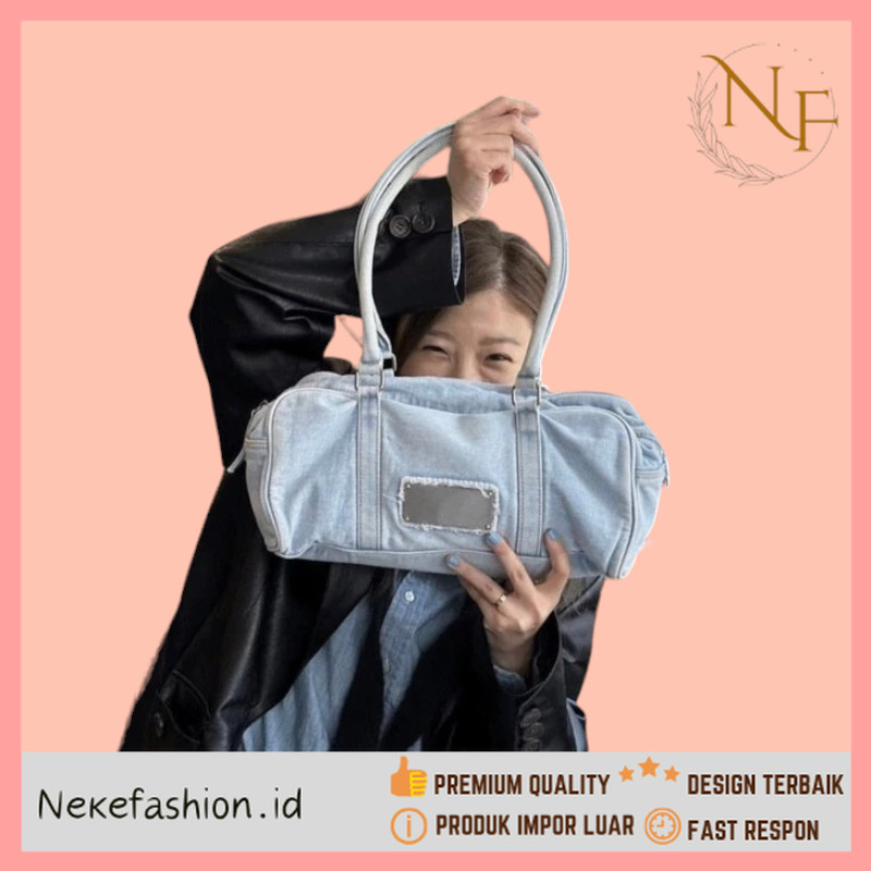 NEKE FASHION Premium Kualitas - Tas Shoulder Bag Cewek Tas Shoulder Bag Wanita Tas Wanita Jeans Tas 