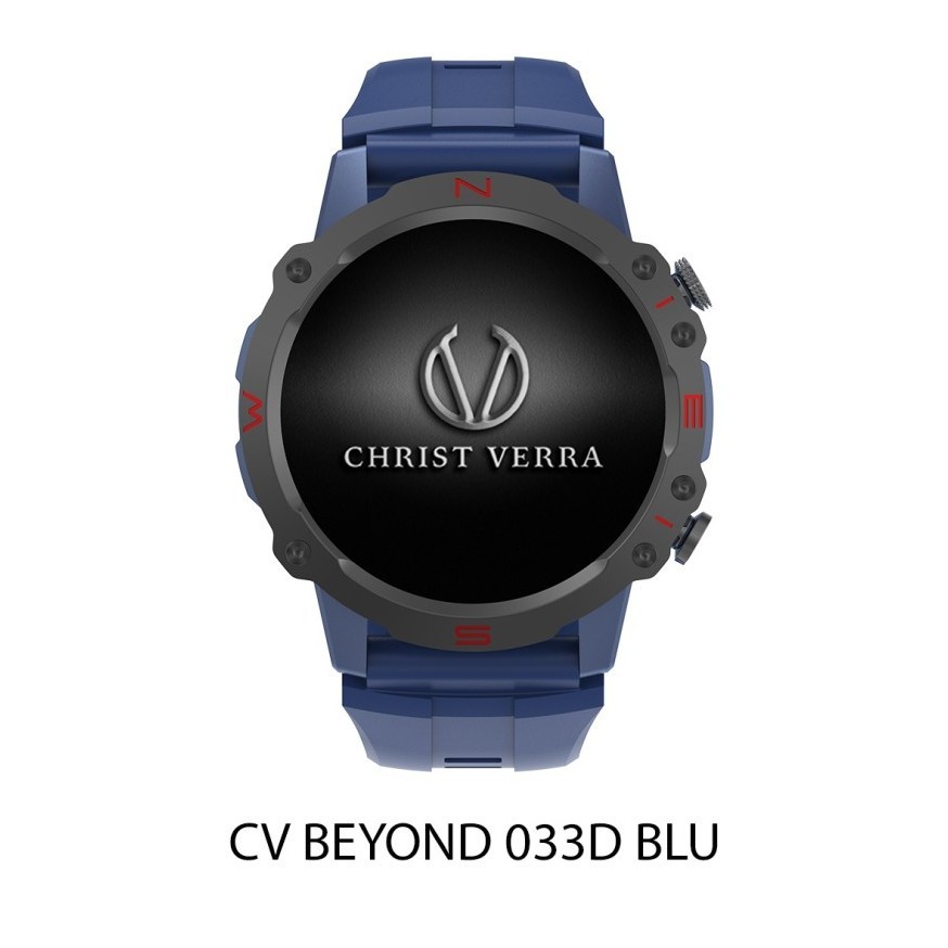 Jam Tangan Crist Verra Unisex Smartwatch CV Beyond III 0336D Blue