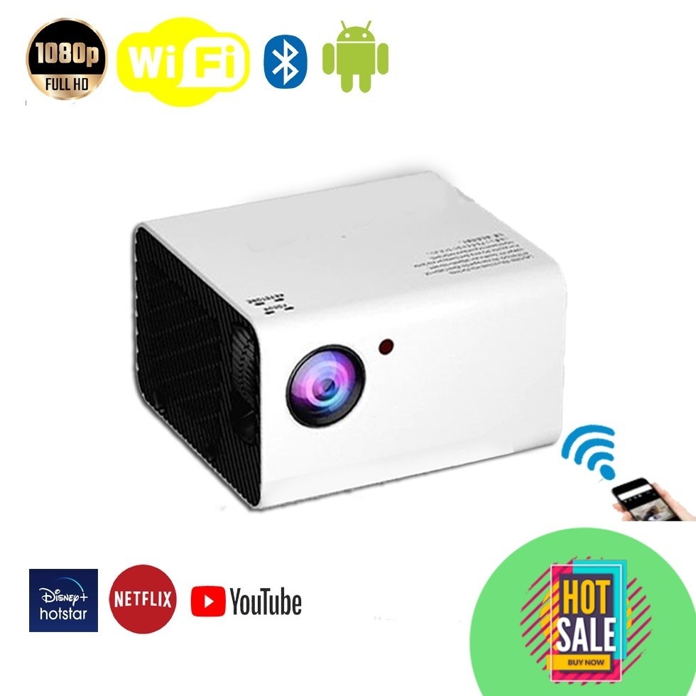 Decos Proyektor Android / Proyektor Wifi  / Proyektor Handphone / Projector Android / Infocus androi