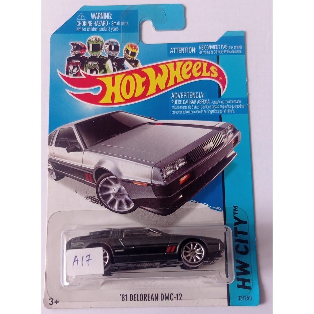 Hot Wheels  - 81 Delorean  DMC-12 HW City Silver