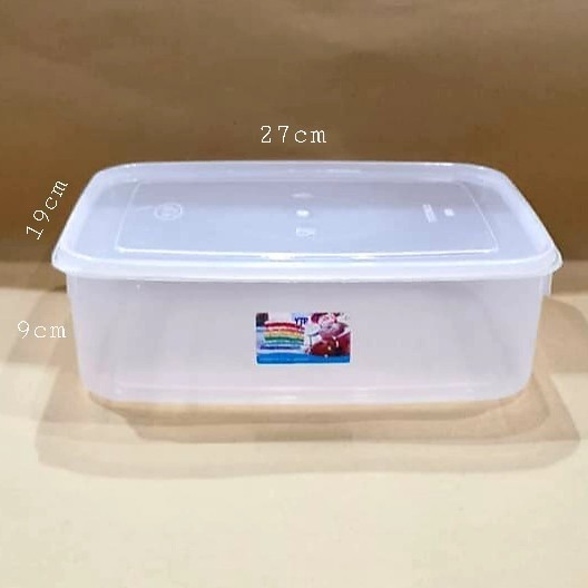 Toples Kotak Donat 3500ml YJP | Sealware Segi 3500ml | KISSPACK 3500