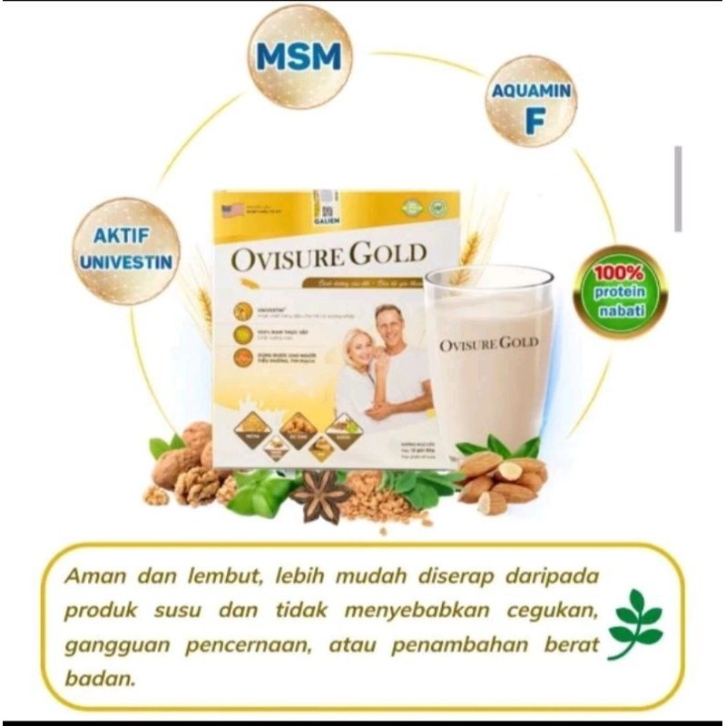 

OVISURE GOLD Susu USA Original Susu Untuk Tulang Dan Sendi