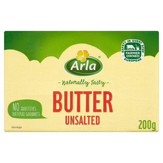 

Unsalted Butter Arla - 200 gram