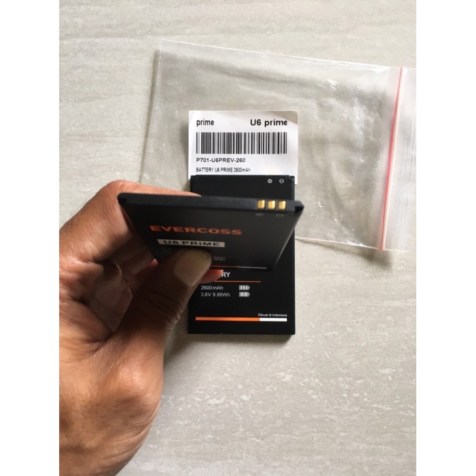✨BEST✨ -Baterai Evercoss U6 Prime Xtream 1 Prime ori 100%