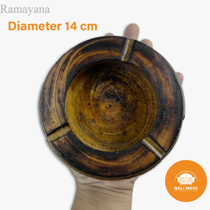 

Asbak Kayu Ukir Tulisan Bali - Asbak Bali - Asbak Kayu - Asbak Rokok - Diameter 14 cm Murah