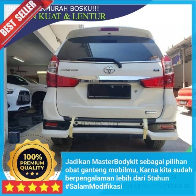 (Original) Aksesoris eksterior mobil bemper BODYKIT AVANZA XENIA 2016 2018 great Kualitas Grade A Ku